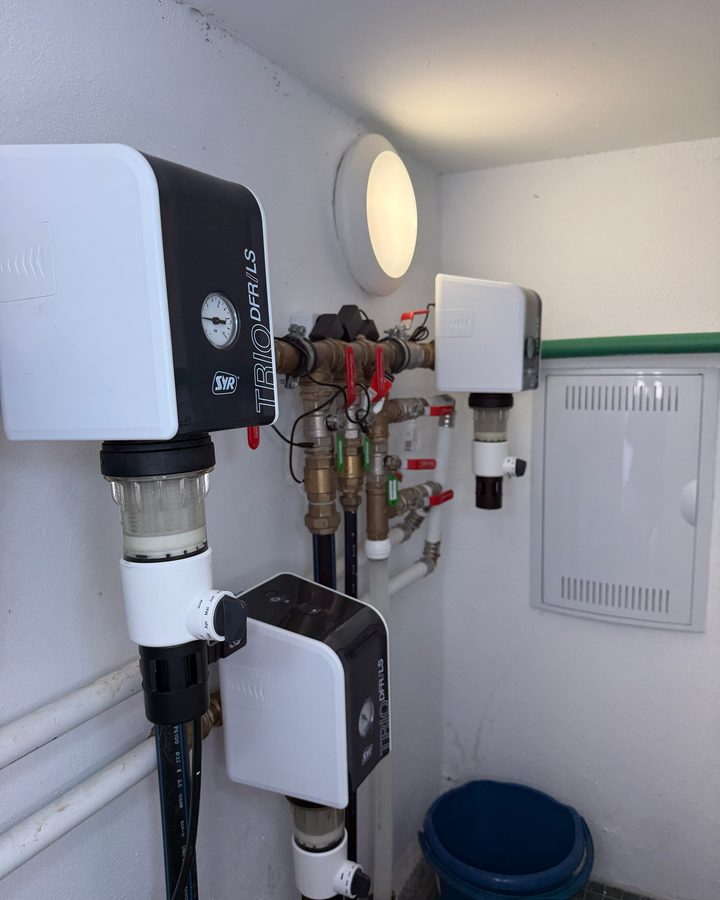 Protección contra fugas instalada en casa de un cliente en Mallorca