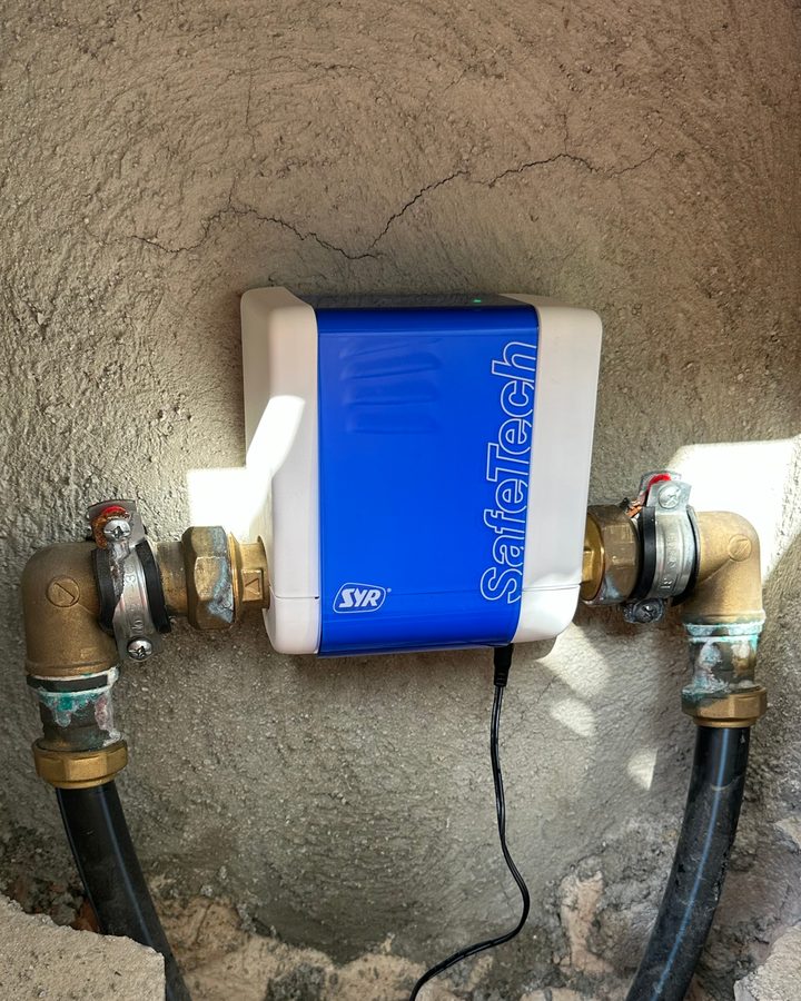 Protección contra fugas instalada en casa de un cliente en Mallorca