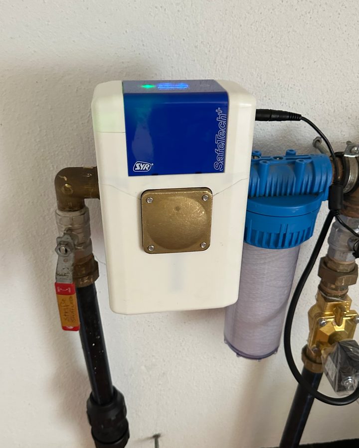 Protección contra fugas instalada en casa de un cliente en Mallorca